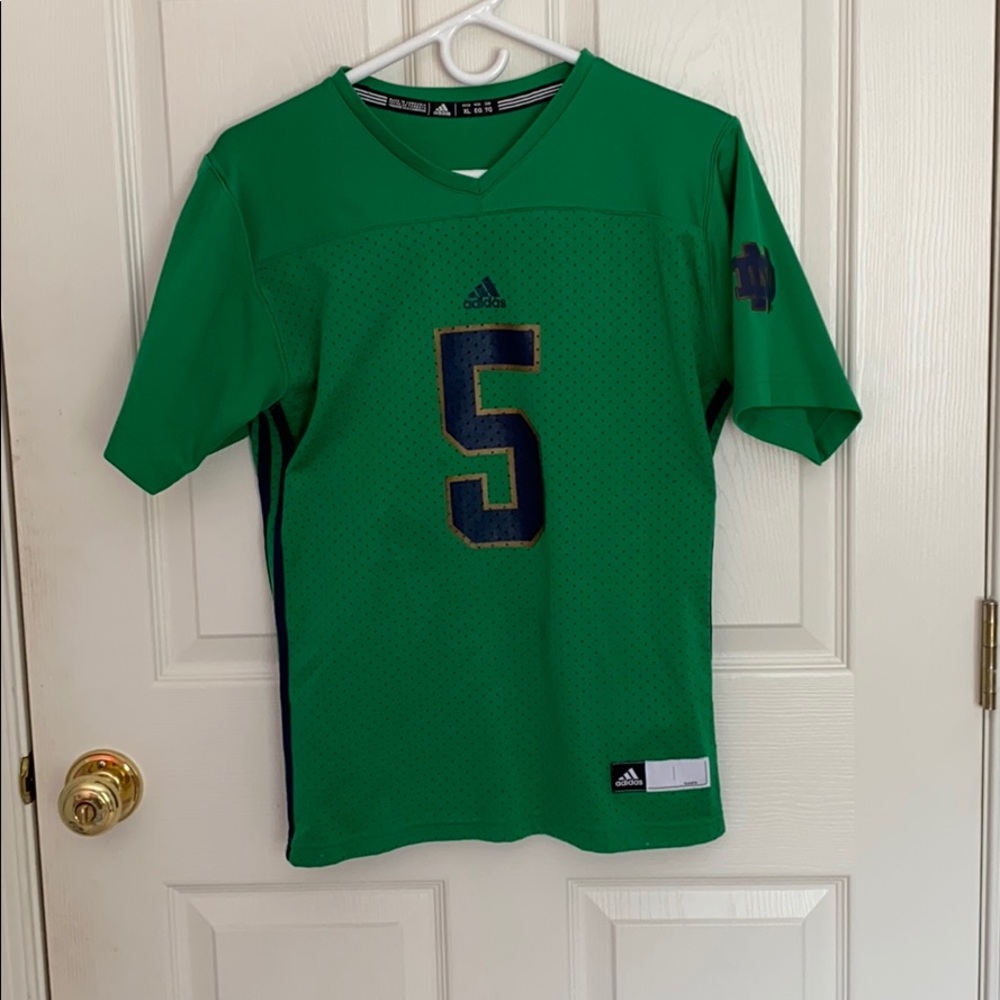 Notes Dame Green Jersey